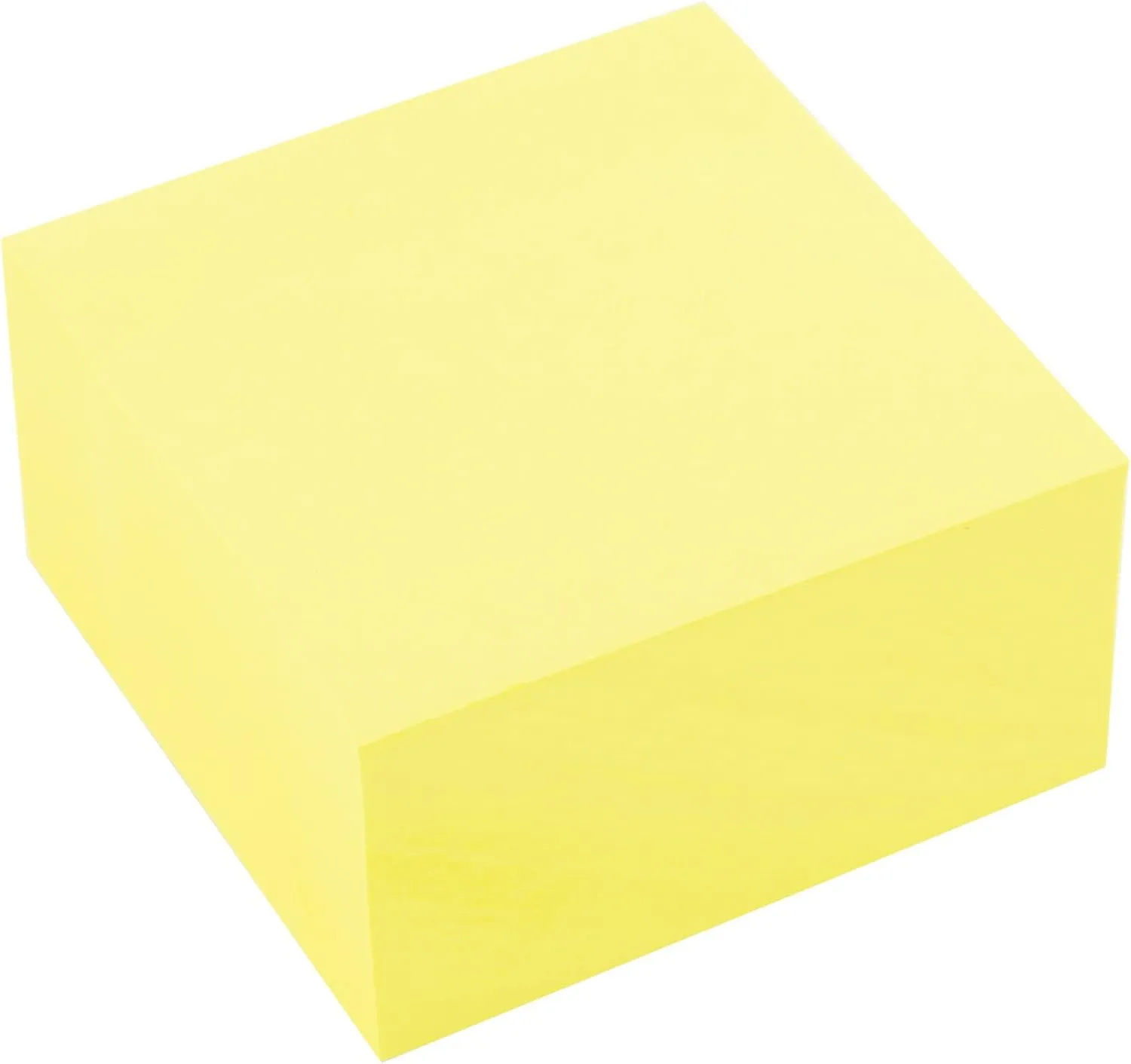 Bild von D.RECT Haftnotizwürfel Super Sticky in Gelb mit 400 Blatt à 51x51 mm