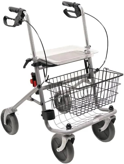 Bild von Drive Medical Kristallo Standard Gehhilfe in Silber
