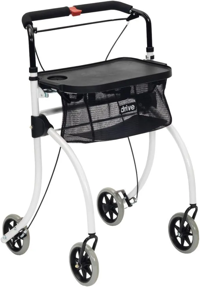 Bild von Drive Medical Roomba Innen Rollator mit Korb und Tablett