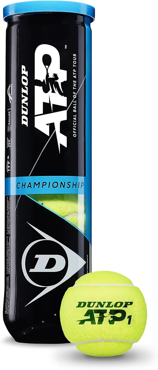 Bild von Dunlop ATP Championship Tennisbälle für Sand-, Hart- und Rasenplätze