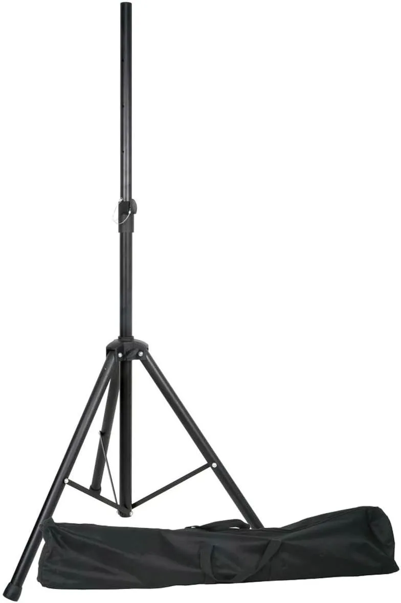 Bild von E-Lektron SPST-1 Lautsprecherständer mit Tragetasche und 35mm Ständeraufnahme
