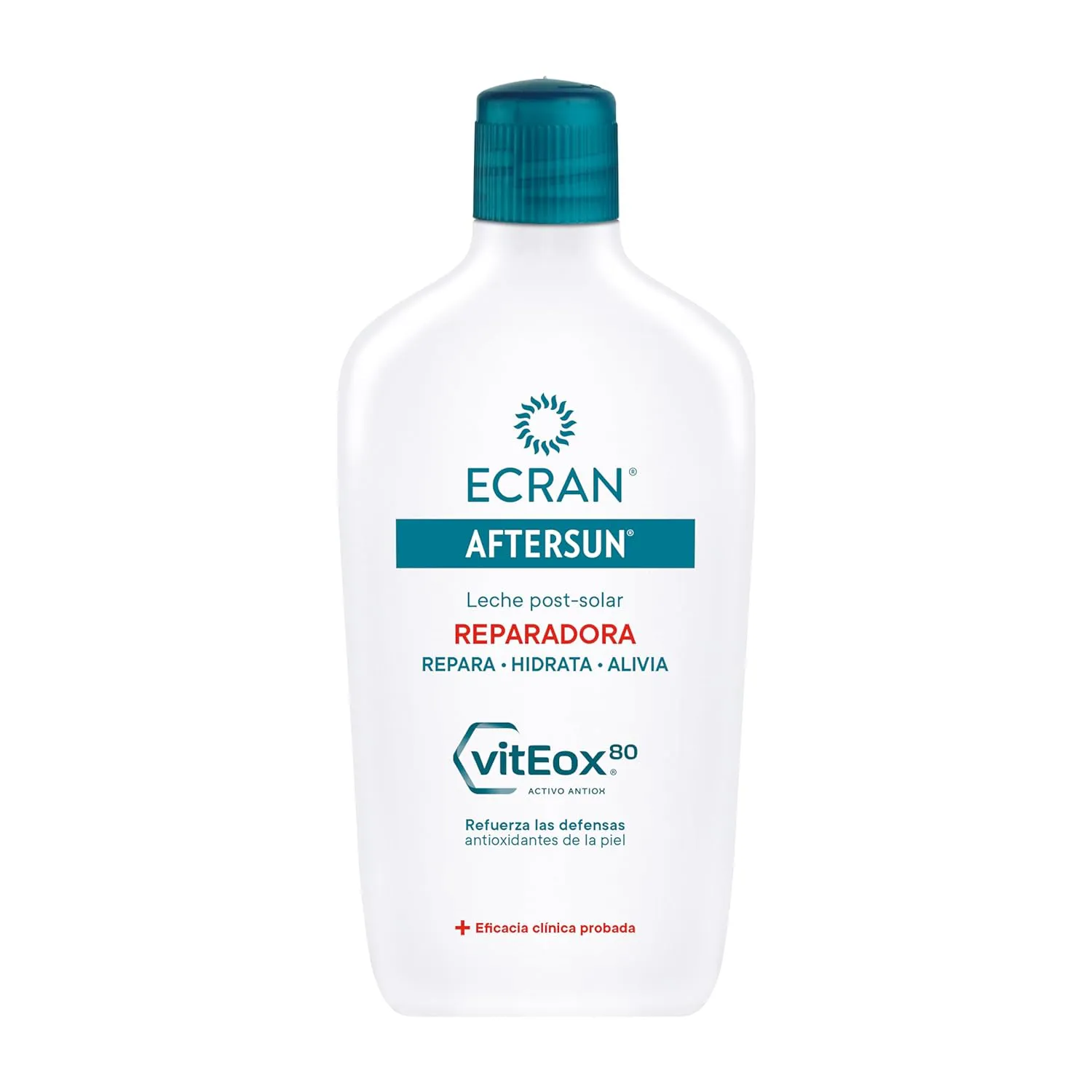 Bild von Ecran Aftersun Lotion 400ml in Weiß mit Mandel für Hydratation und Reparatur