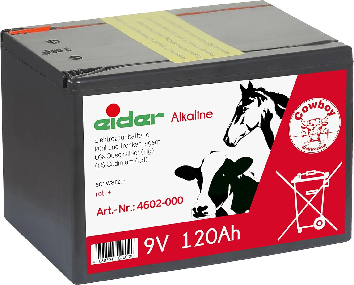Bild von Eider Trockenbatterie Alkaline 4602-000