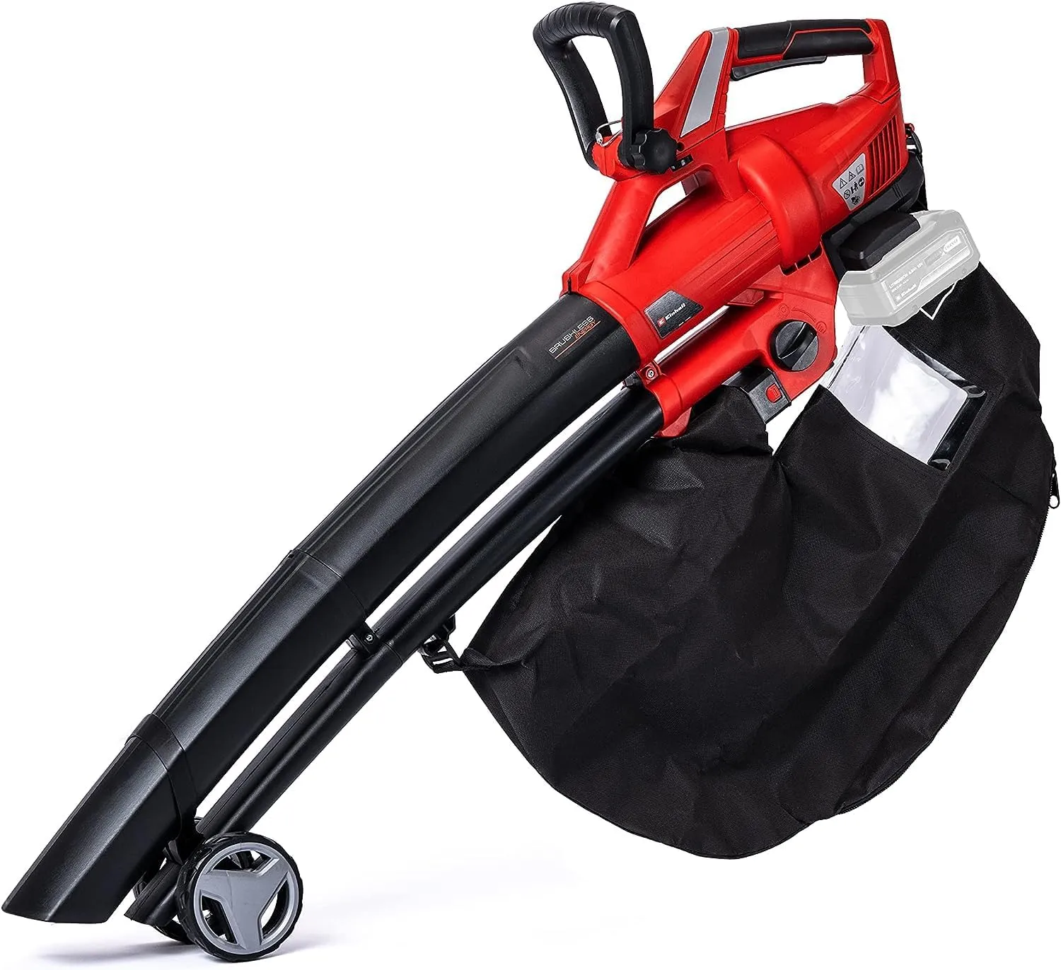 Bild von Einhell Akku-Laubsauger GE-CL 36 Li E-Solo mit bürstenlosem Motor und 45 l Fangsack