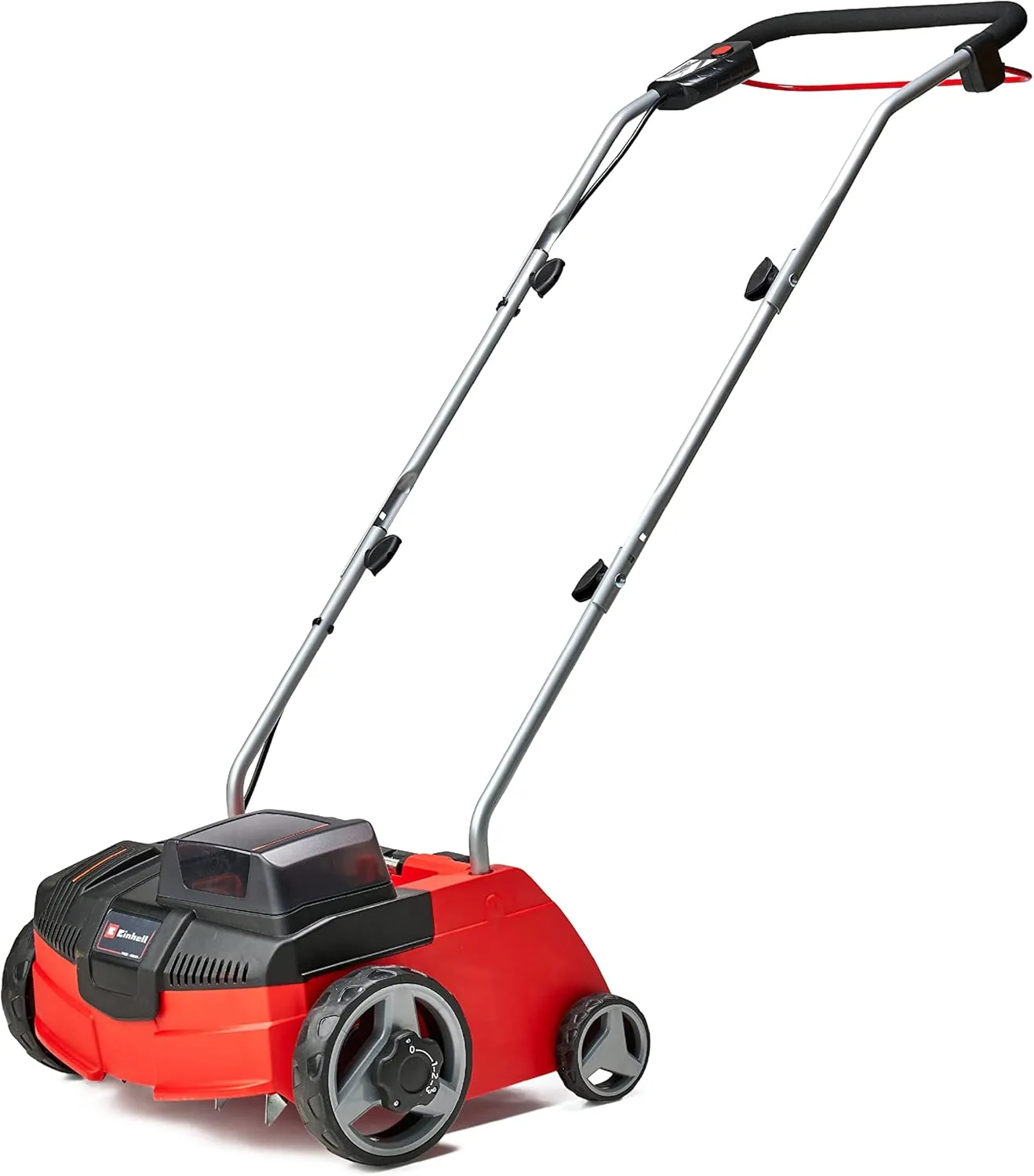 Bild von Einhell GC-SC 36/31 Li-Solo Akku-Vertikutierer mit 36 V und 31 cm Arbeitsbreite, 3-in-1-Funktion und kugelgelagerter Messerwalze mit 8 Messern (ohne Akku und Ladegerät)