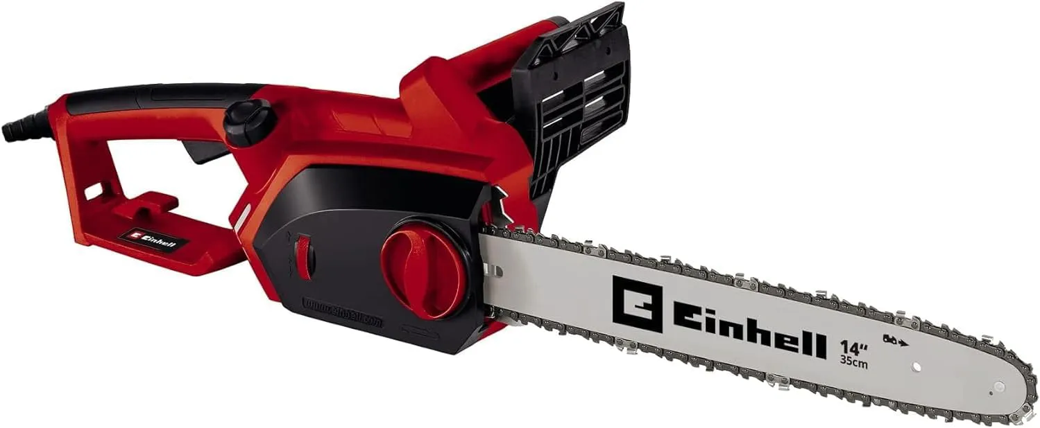 Bild von Einhell GH-EC 1835 Elektro-Kettensäge mit 1800 Watt, robustem Schwert, werkzeugloser Kettenspannung und automatischer Kettenschmierung