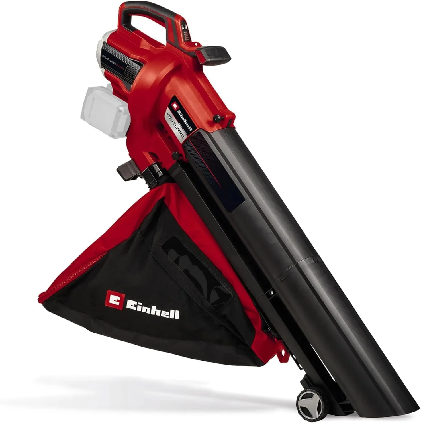 Bild von Einhell Professional VENTURRO 36/240 Akku-Laubsauger mit 36 V, einer Saugleistung von bis zu 740 m³/h und einer Blasfunktion bis 240 km/h, inklusive 45 L Fangsack, ohne Akku und Ladegerät