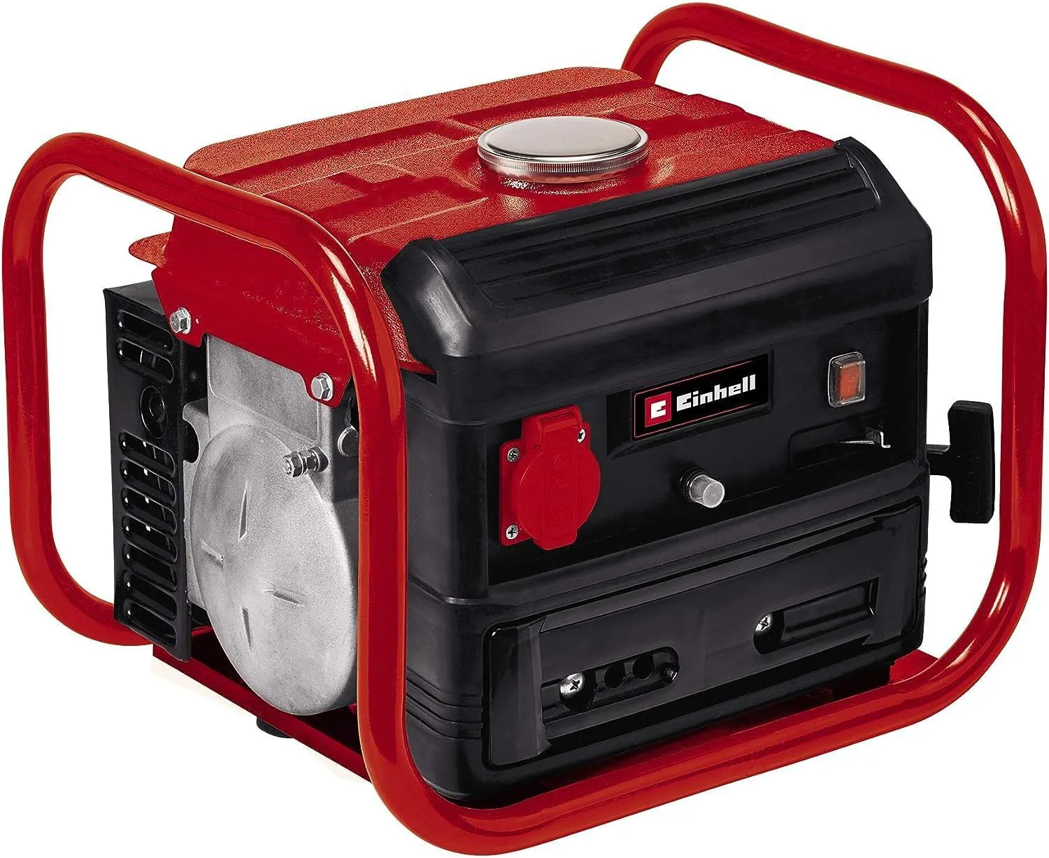 Bild von Einhell TC-PG 10/E5 Stromerzeuger mit 1000 W maximaler Leistung und 680 W Dauerleistung, 4 L Tank und stabilem Rahmen, Gewicht 18,8 kg