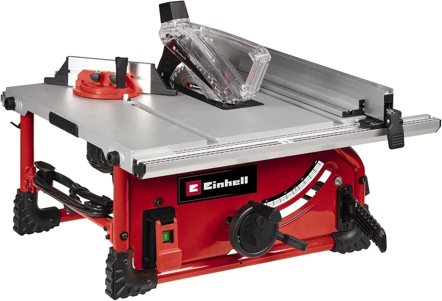 Bild von Einhell TE-TS 254 T Tischkreissäge mit 2000 Watt, 89 mm Schnitthöhe, 254 mm Sägeblatt, Tischverbreiterung und Softstart