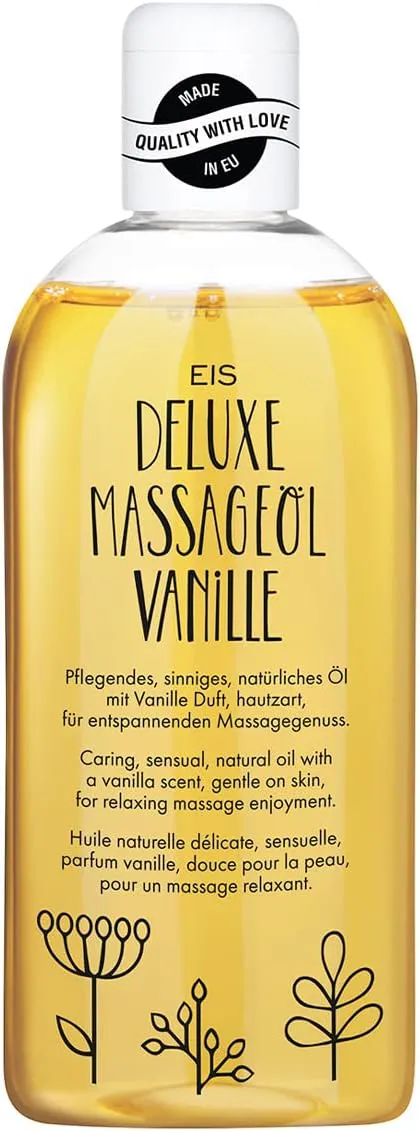 Bild von EIS Deluxe Massageöl Vanille 250ml für entspannende Massagen und Muskelentspannung