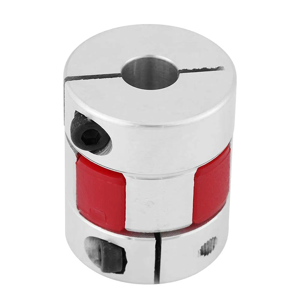 Bild von Elastische Wellenkupplung aus Aluminiumlegierung für Schrittmotoren, geeignet für Wellen von 8mm bis 12mm
