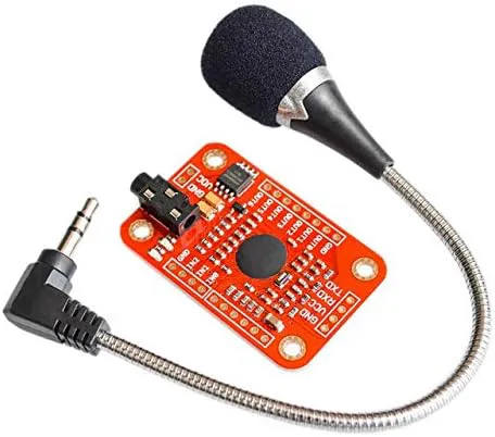 Bild von ELECHOUSE V3 Voice Recognition Modul mit Mikrofon und UART/GPIO Schnittstelle