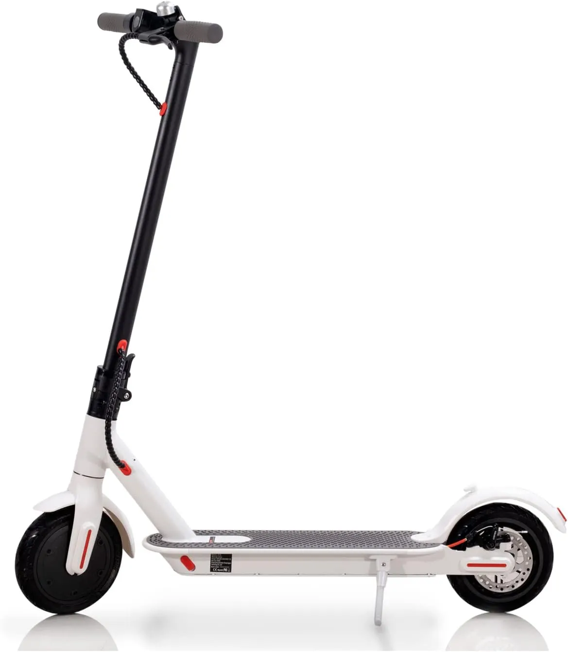 Bild von Elektro Scooter mit 350 Watt, 20 km/h und 30 km Reichweite, faltbarer E-Roller für Erwachsene bis 120 kg mit App, Sperr- und Cruise-Modus und 8,5 Zoll Wabenreifen