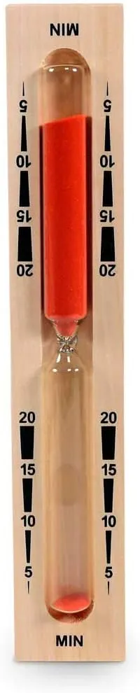 Bild von eliga Sanduhr mit rotem Sand