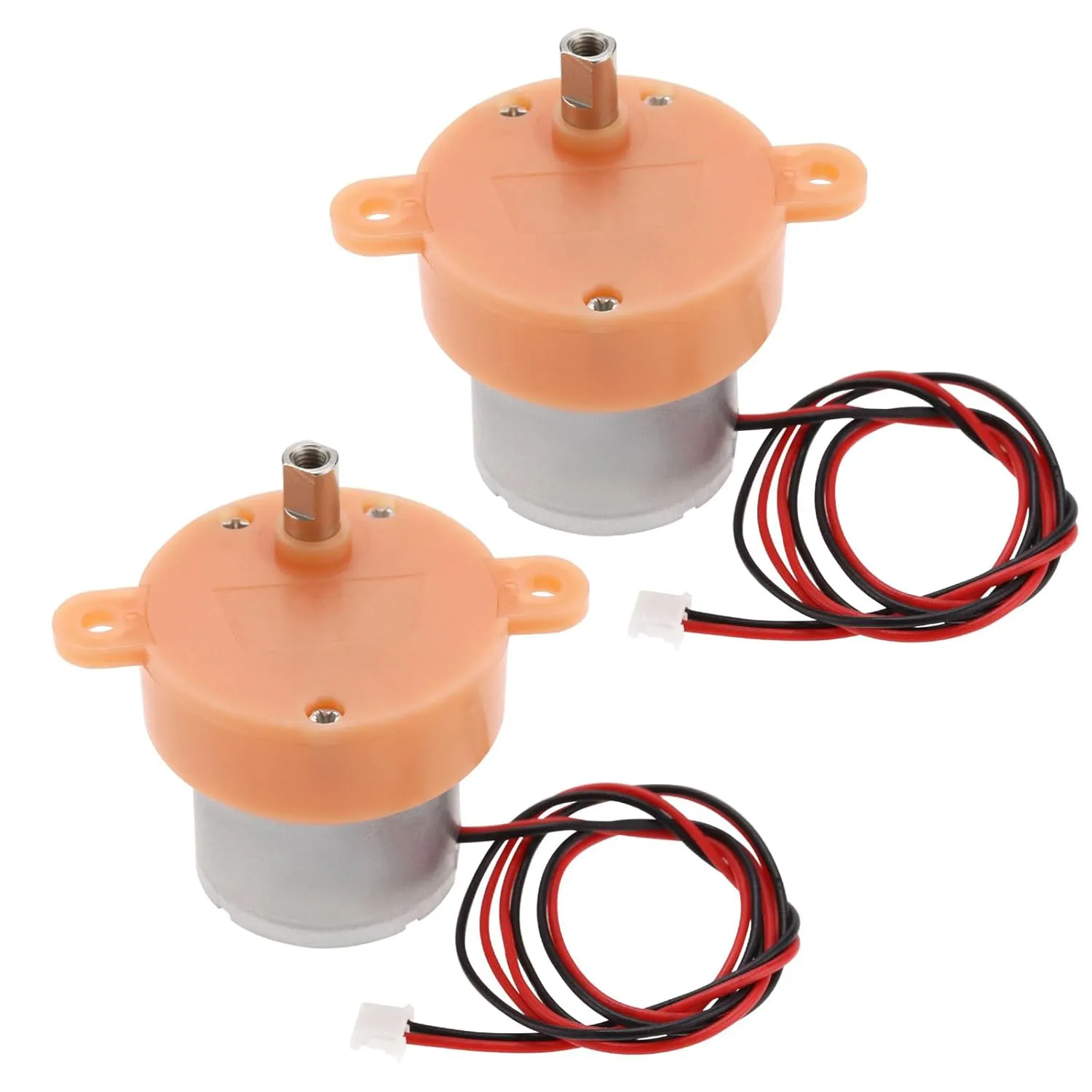 Bild von EMSea 2er Set langsame Getriebemotoren mit 3 Umdrehungen pro Minute für 3 bis 12 Volt, geräuscharm, ideal für Projektionslampen, Spielzeug und Kunsthandwerk