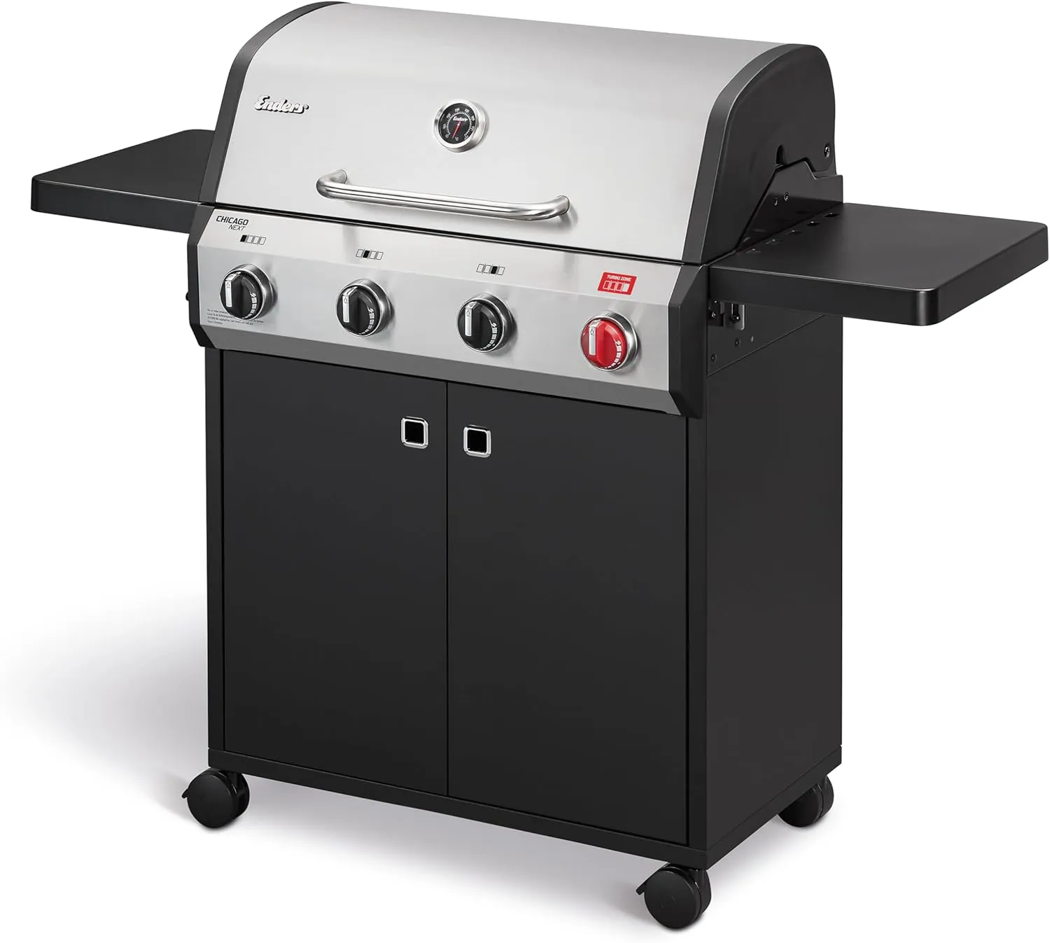 Bild von Enders Gasgrill Chicago Next 4 R Turbo mit 4 Edelstahlbrennern und 13 kW Leistung