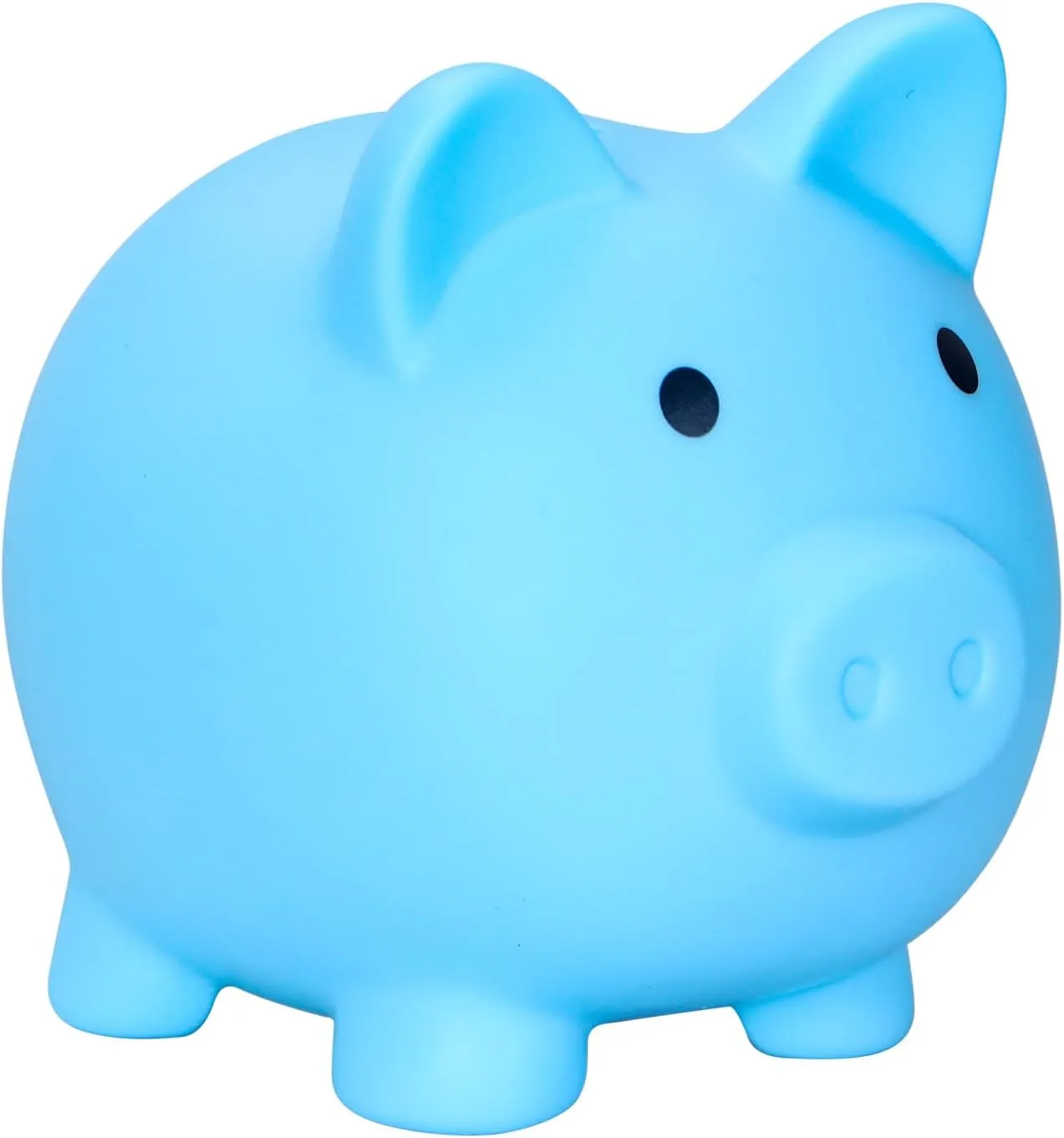 Bild von Eruinfang Sparschwein für Kinder in Blau, ideal zum Sparen von Münzen für Jungen und Mädchen