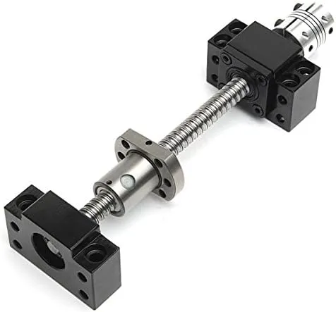 Bild von EsportsMJJ RM1204 Kugelgewindespindel mit Kugelmutter und Endunterstützung für CNC-Teile