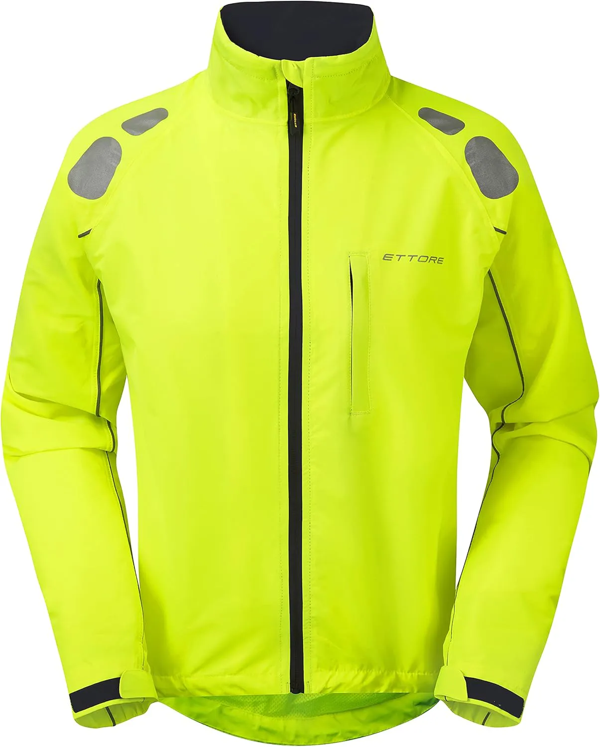 Bild von Ettore Night Eagle Herren Fahrradjacke in hochsichtbarem Design