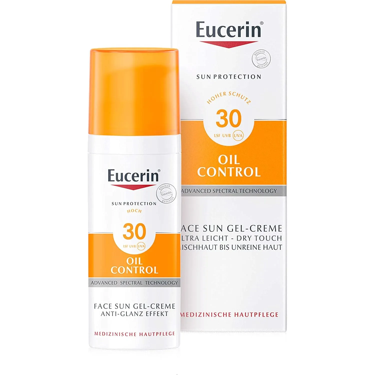 Bild von Eucerin Oil Control Sonnen Gel-Creme mit LSF 30, 50 ml