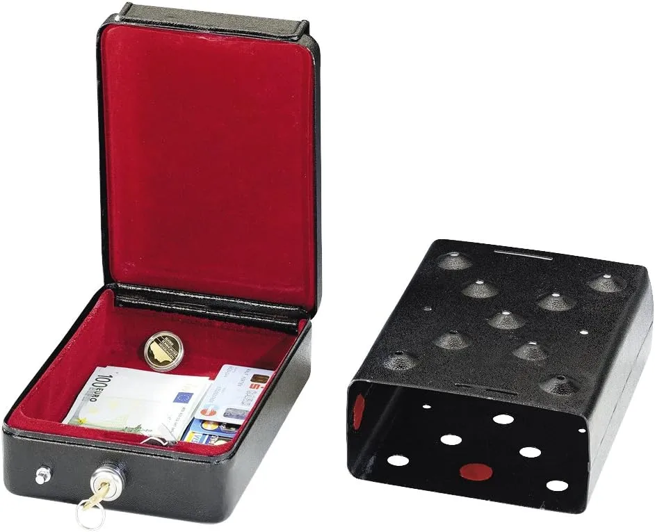 Bild von EUFAB 16309 Stahlsafe in Schwarz, universell einsetzbar