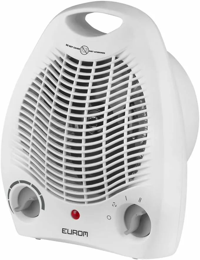 Bild von Eurom VK2002 Heizlüfter mit 2000 Watt und 3 Schaltstufen, 230 Volt, Bedienung über Schalttafel