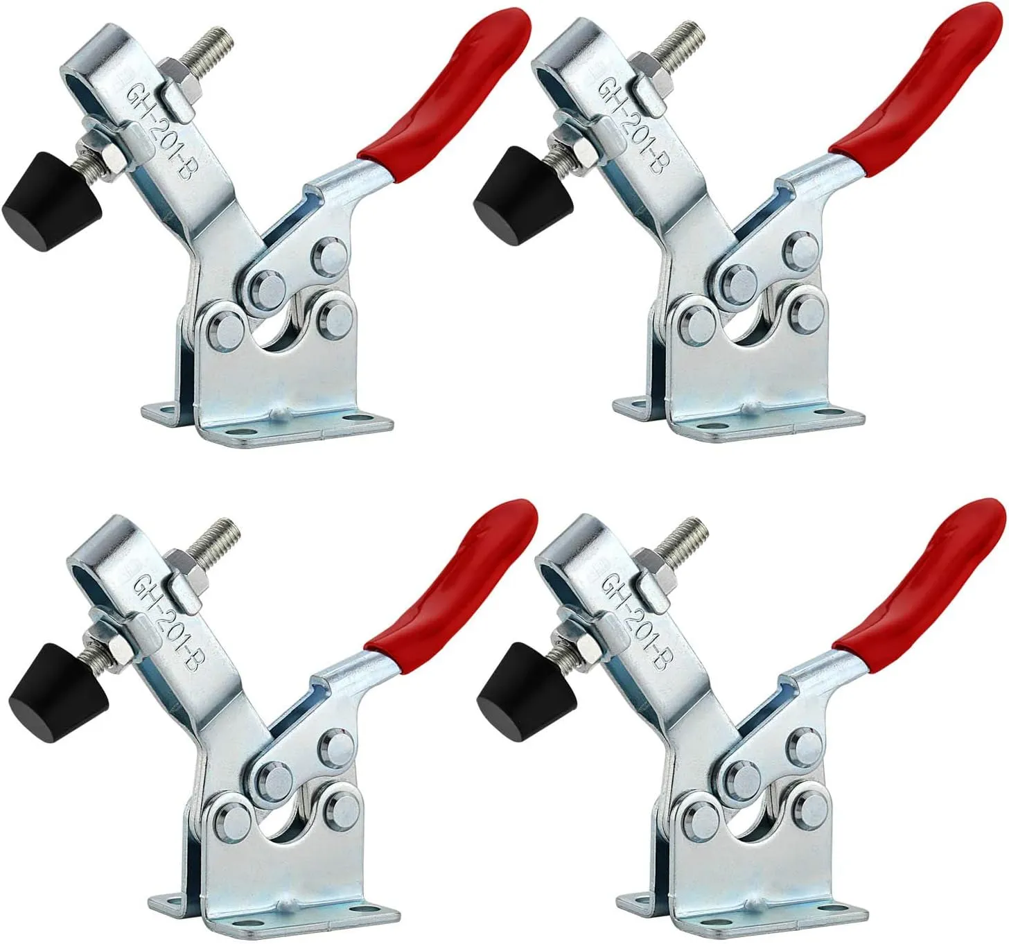 Bild von EXLECO GH-201-B Schnellspanner Set mit 4 Metallklemmen für 100 kg Belastung