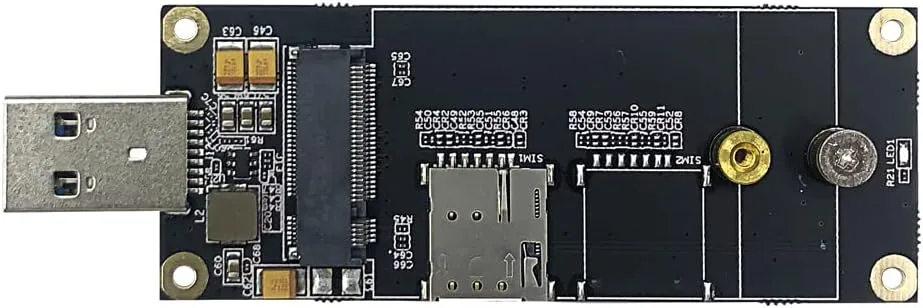 Bild von EXVIST 4G LTE USB 3.0 Adapter mit Nano-SIM-Kartenslot für M2M- und IoT-Anwendungen