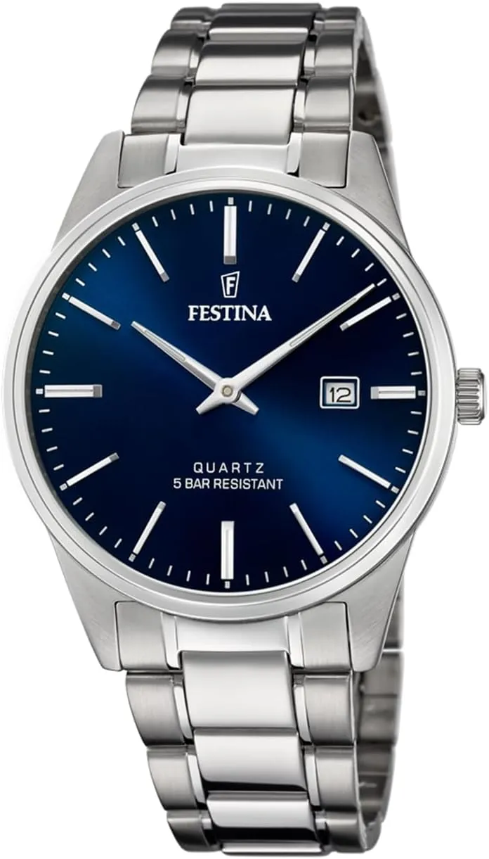 Bild von Festina F20511/3 Herren Quarz Uhr mit Edelstahlarmband