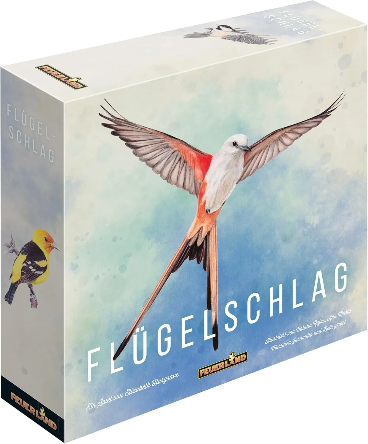 Bild von Feuerland Spiele 63558 Flügelschlag Brettspiel für 1 bis 5 Spieler, Kennerspiel des Jahres 2019