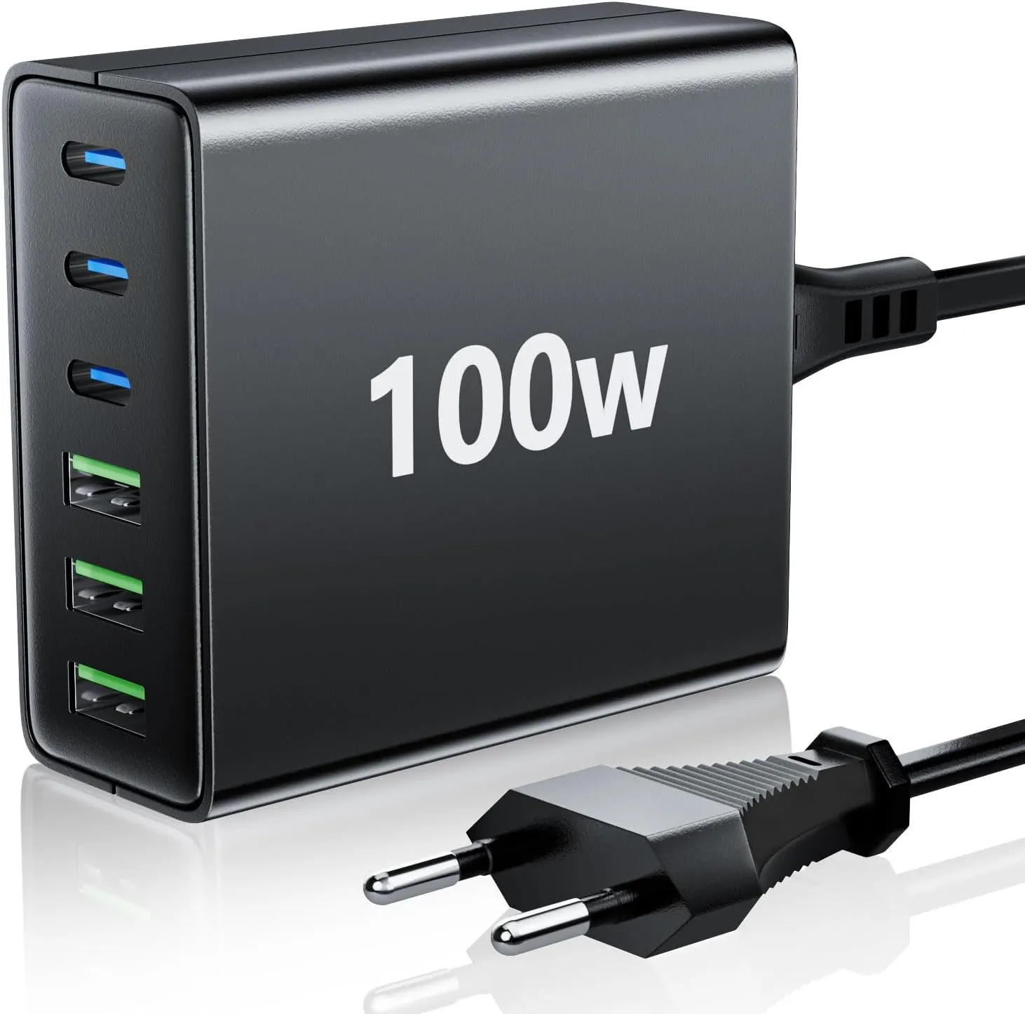 Bild von FINIBO 100W 6-Port USB C Ladegerät für MacBook, iPad und Smartphones