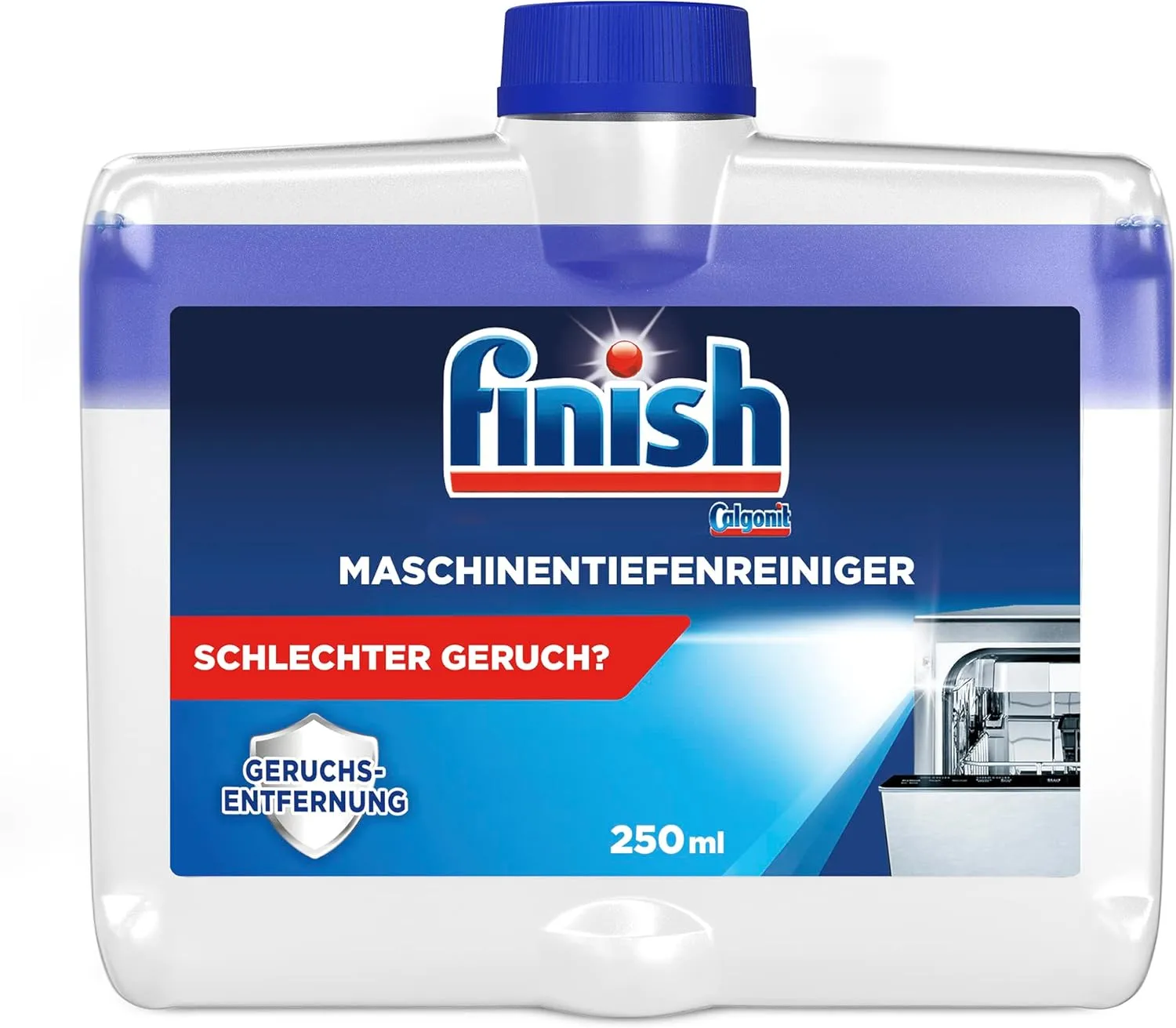 Bild von Finish Maschinenreiniger für Spülmaschinen mit 250 ml gegen Kalk und Fett
