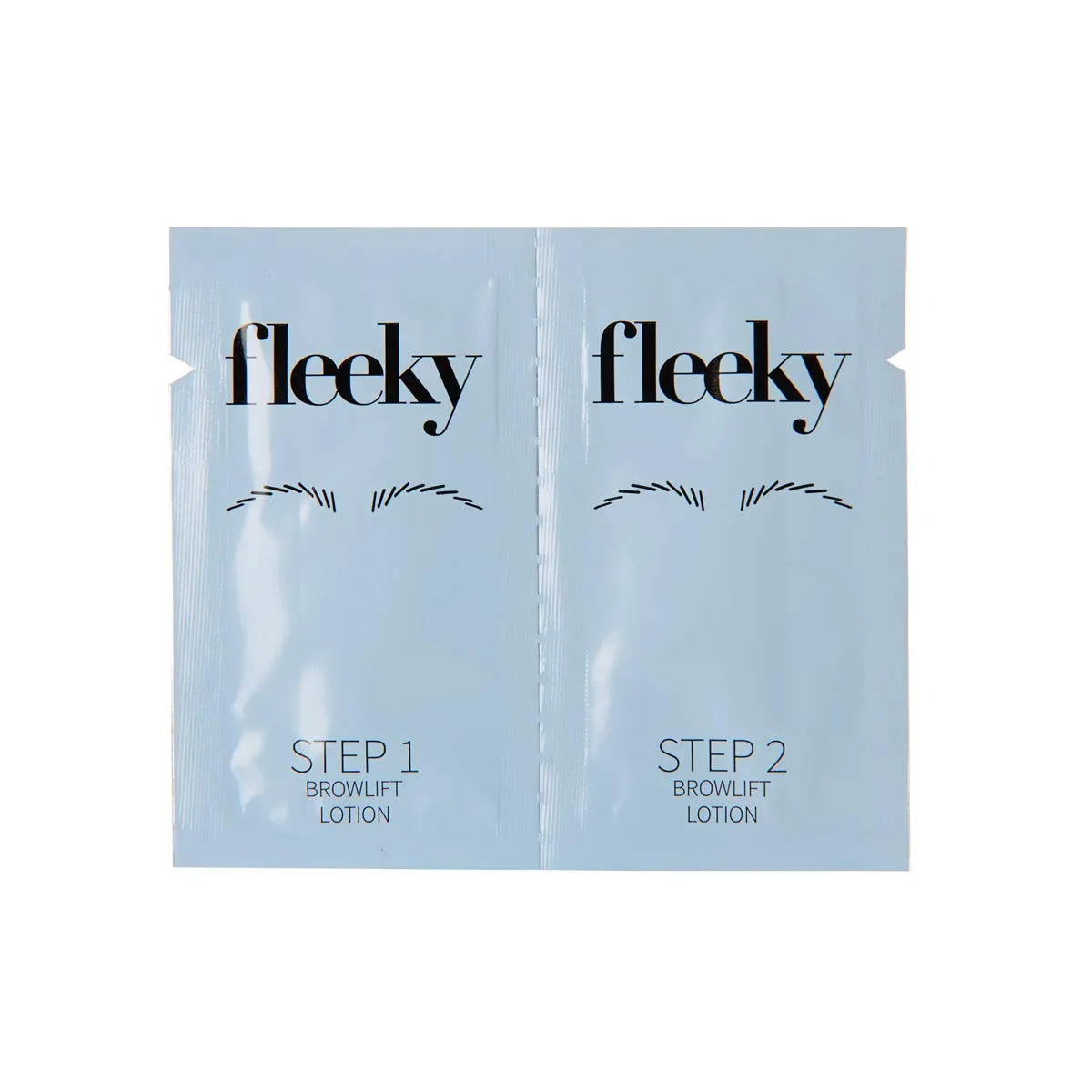 Bild von Fleeky Browlift Sachets mit 1 ml, Doppelkammer-Gel für Augenbrauenlifting und Fixierung