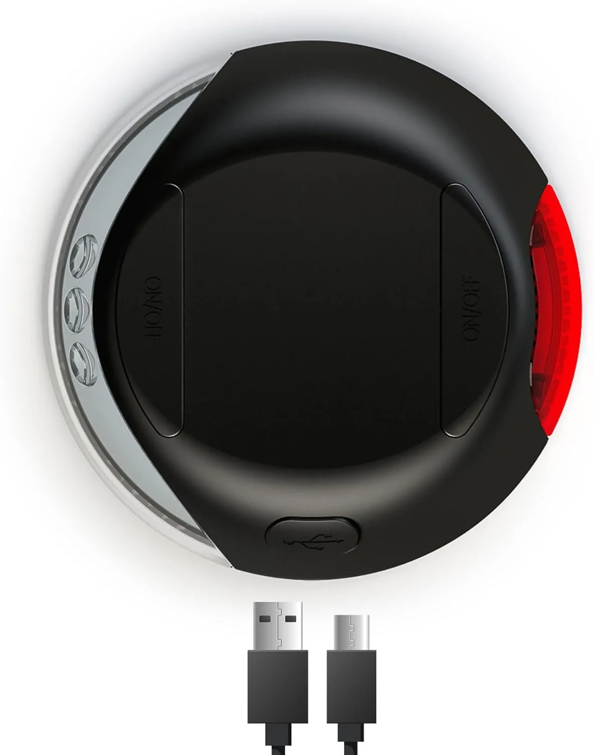 Bild von Flexi LED Beleuchtungssystem mit USB Akku in Schwarz, für S, M und L
