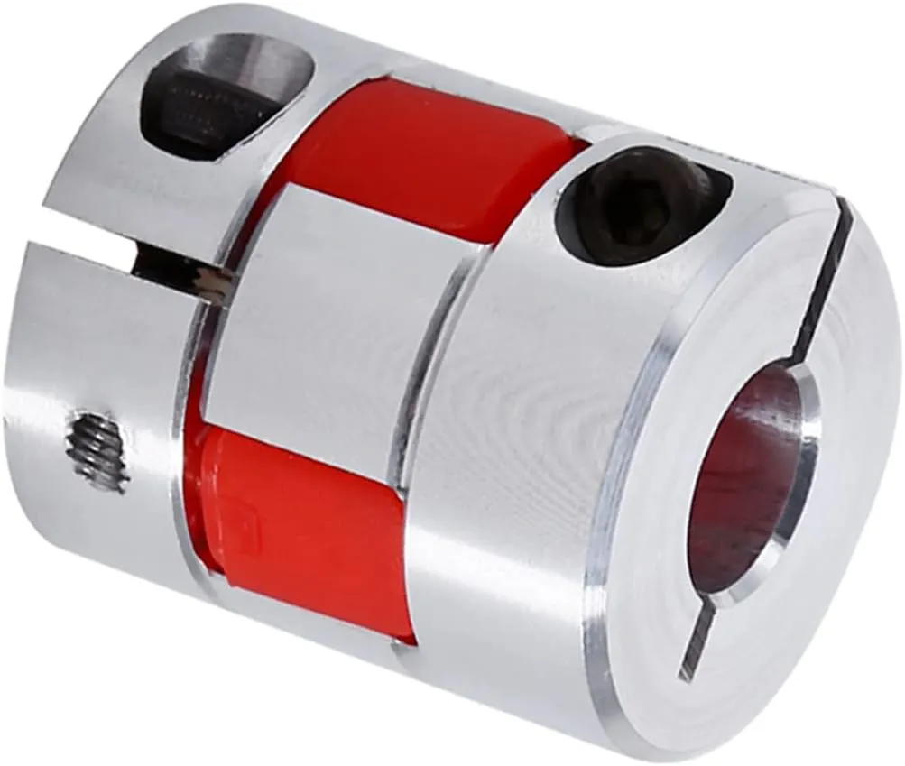 Bild von Flexible Wellenkupplung 10 mm x 8 mm aus Aluminiumlegierung für CNC Schrittmotoren und Encoder