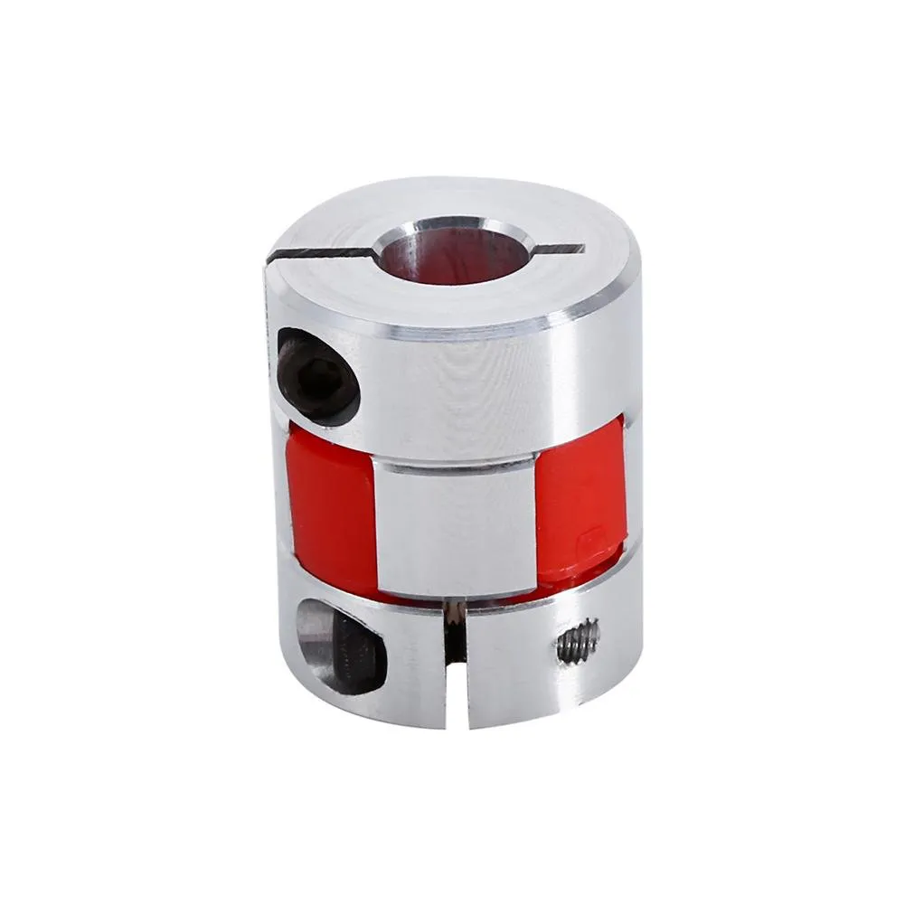 Bild von Flexible Wellenkupplung aus Aluminium mit 8 x 10 mm für Schrittmotor