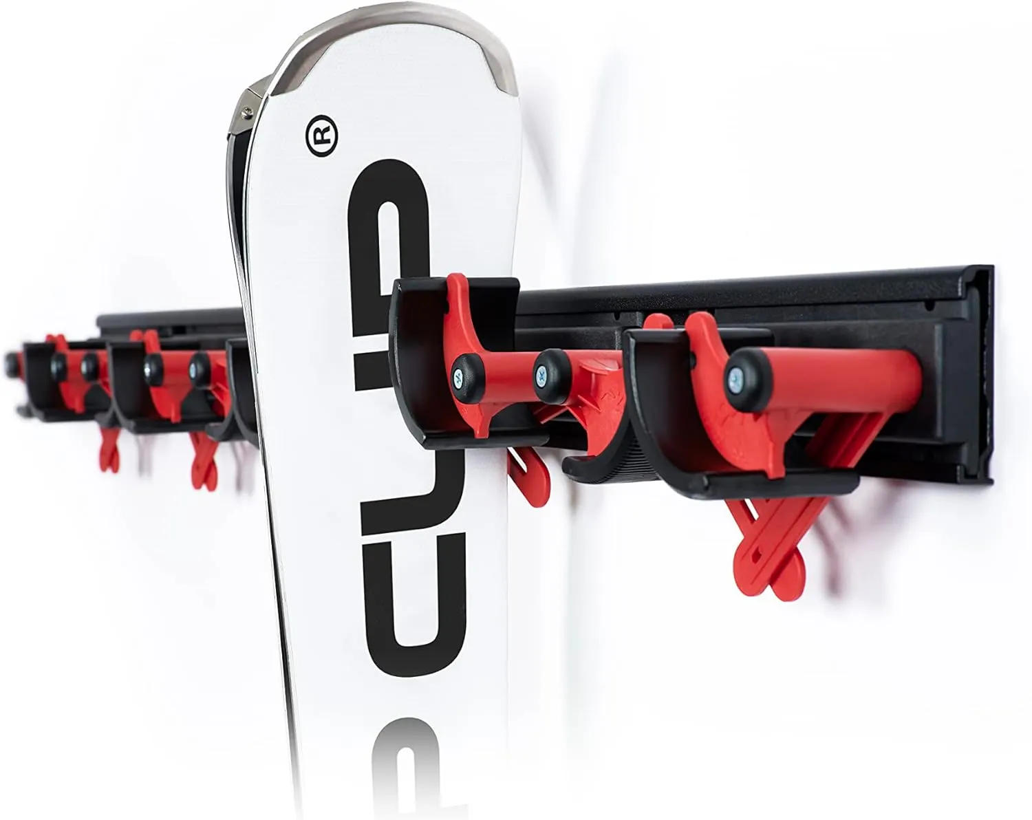Bild von Flip Clip Regular5 K Universalhalterung aus Aluminium und glasfaserverstärktem Kunststoff für Ski und Snowboard