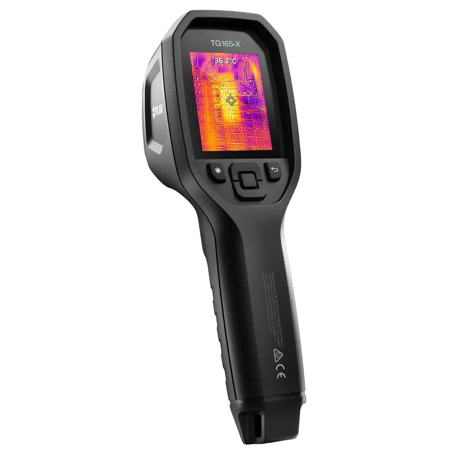 Bild von FLIR TG165-X Wärmebildkamera mit Bullseye Laser für professionelle Anwendungen in der Gebäudeinspektion, HVAC und Elektrotechnik