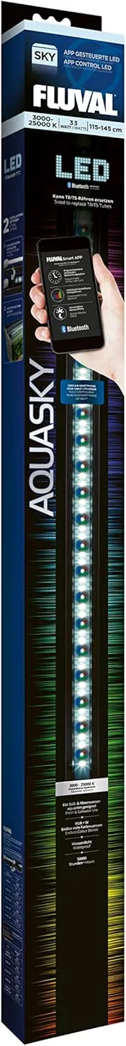 Bild von Fluval AquaSky 2.0 LED Beleuchtung für Süßwasser-Aquarien mit 33 Watt für 115 bis 145 cm