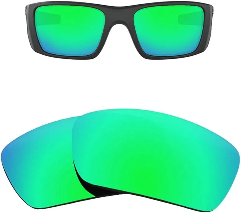 Bild von FOOUS Ersatz-Brillengläser für Oakley Fuel Cell Sonnenbrille in Rot, polarisiert, verschiedene Optionen verfügbar