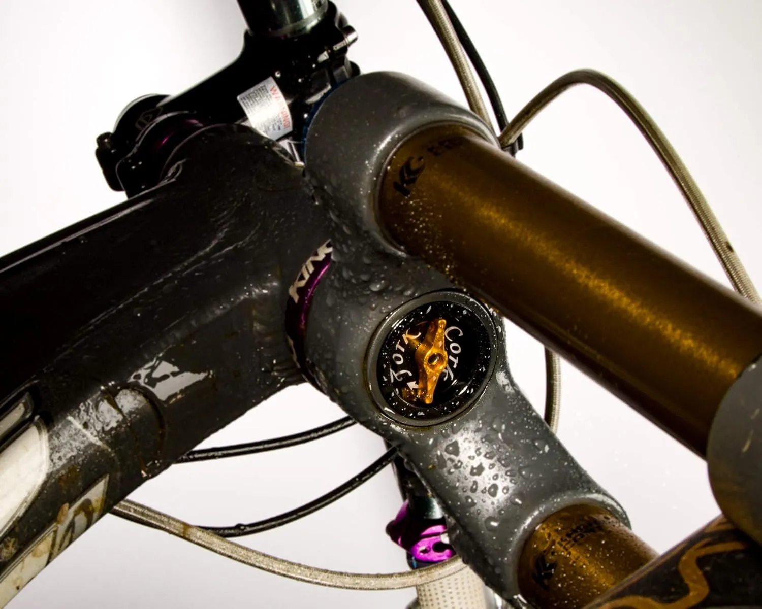 Bild von Fork Cork Gabelschaft Stauraum Multi Tool für Mountainbike und Enduro