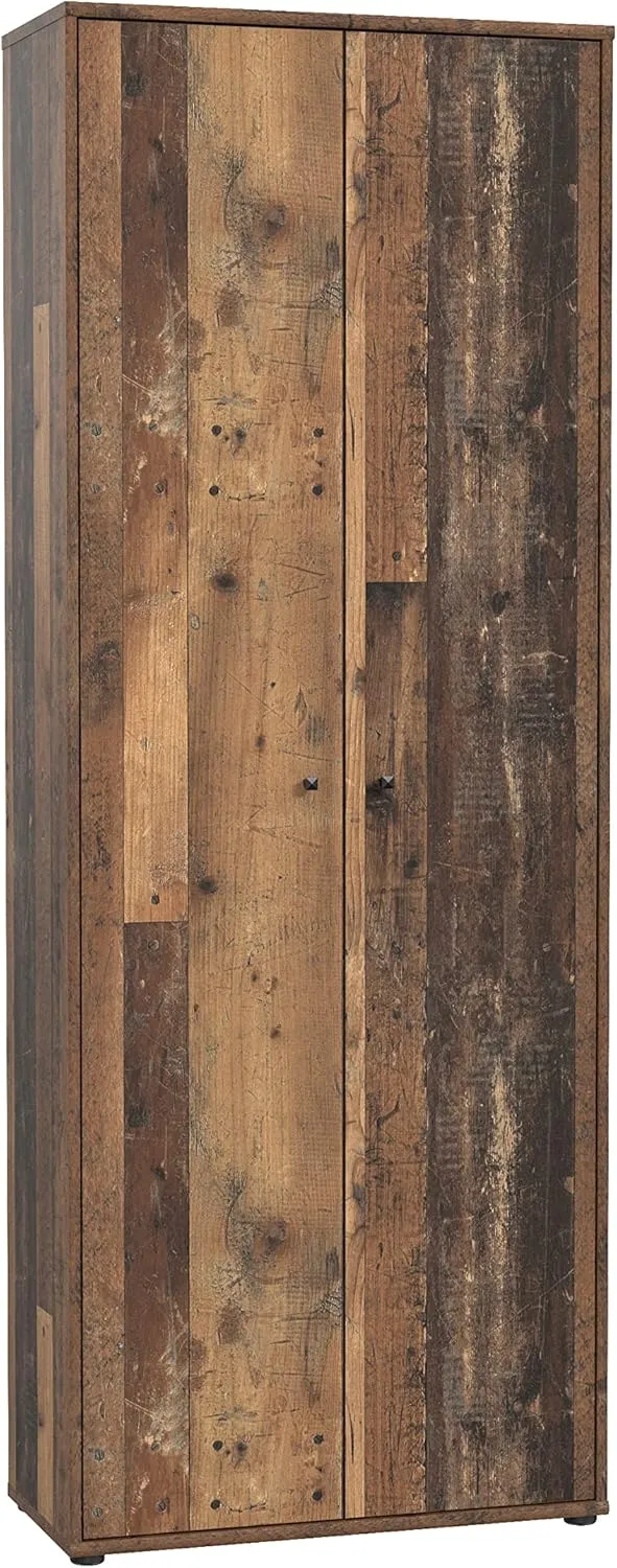 Bild von FORTE TEMPRA 2 Schrank im Vintage Holzdekor, 2-türig, 73,7 cm breit, 197,5 cm hoch, 34,8 cm tief