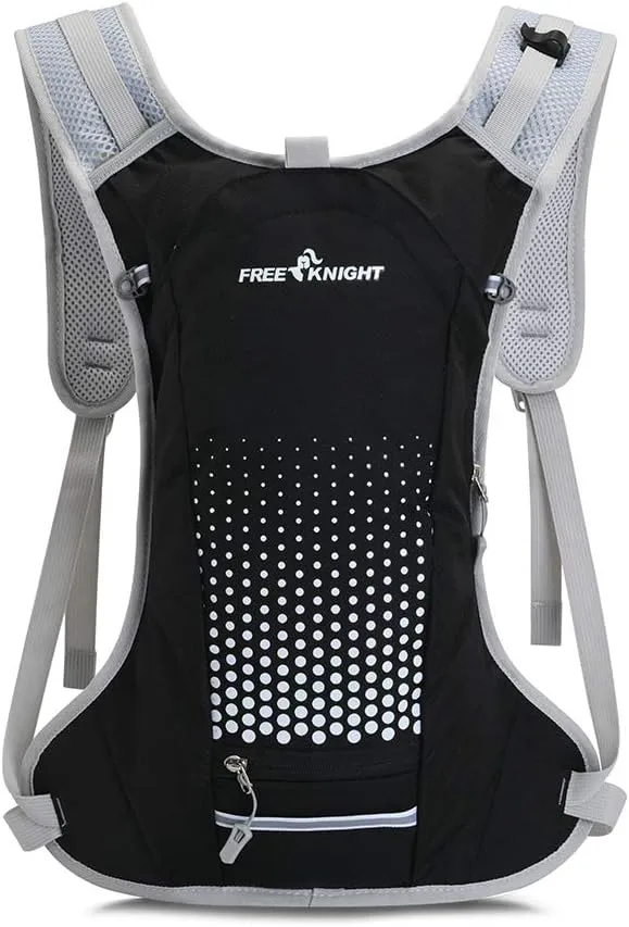Bild von Free Knight 6L wasserdichter und atmungsaktiver Fahrradrucksack mit Helm-Organizer und Trinksystem für Radfahren, Reiten, Laufen und Wandern