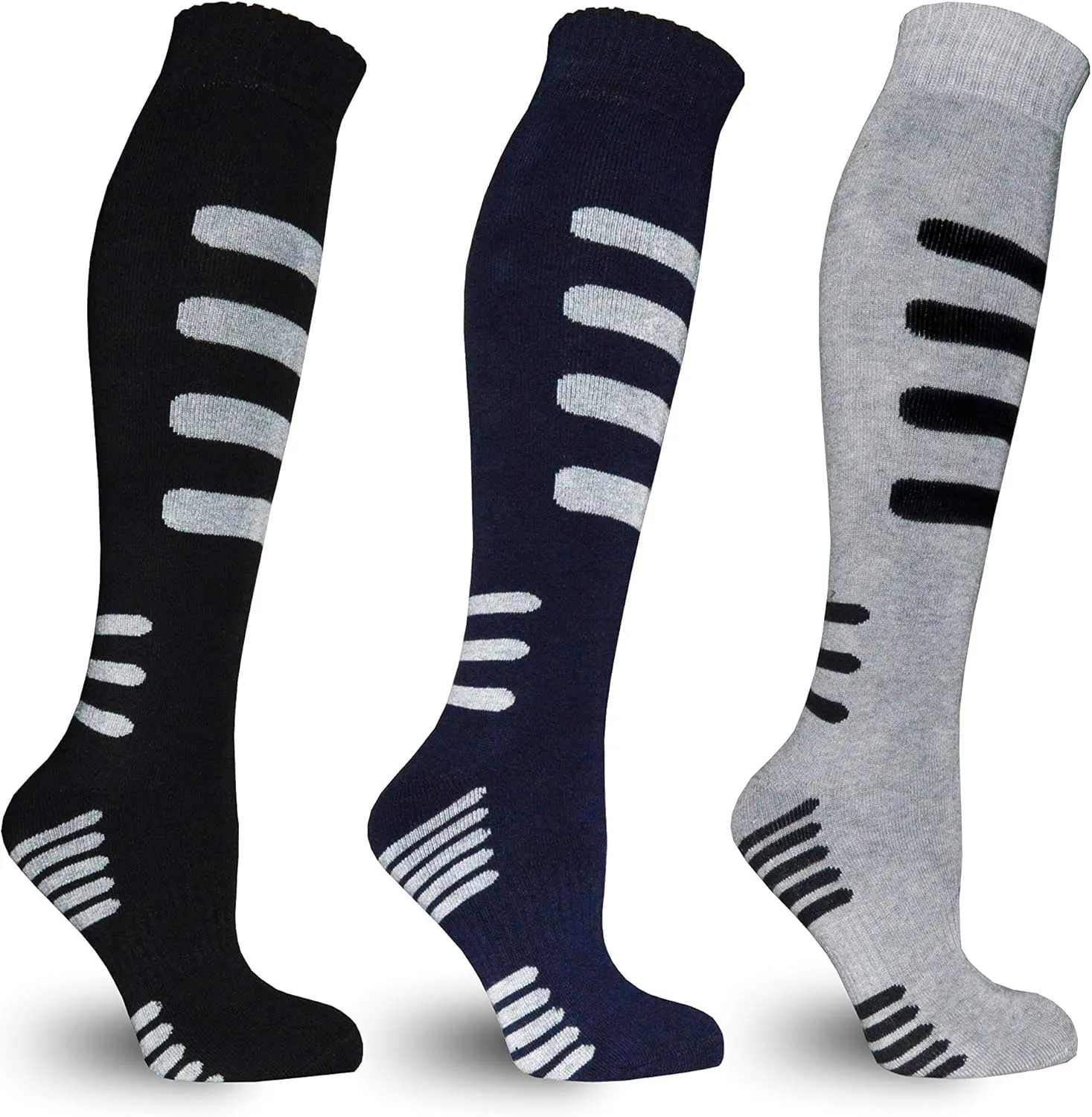 Bild von Frostfighter Herren Thermo Kniestrümpfe im 4er Pack mit Vollfrottee Innenfutter für den Winter