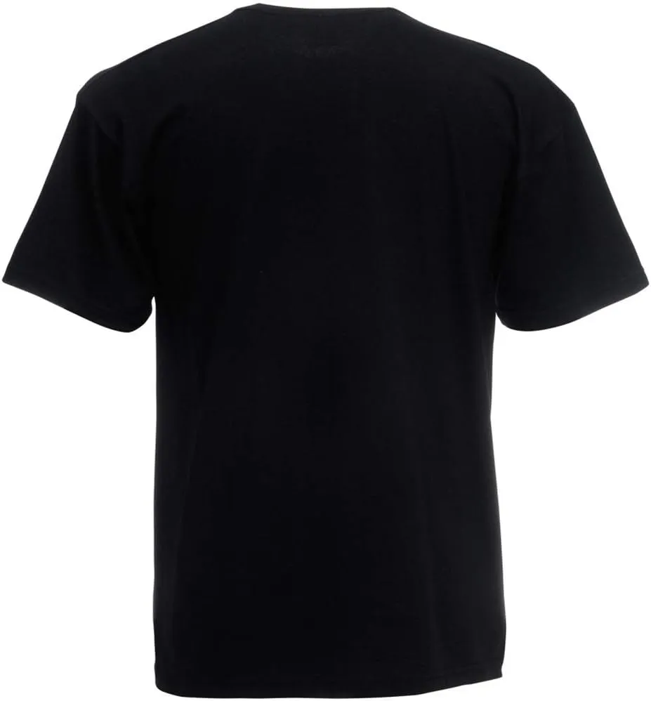 Bild von Fruit of the Loom Herren T-Shirt Original in Schwarz, Größe L