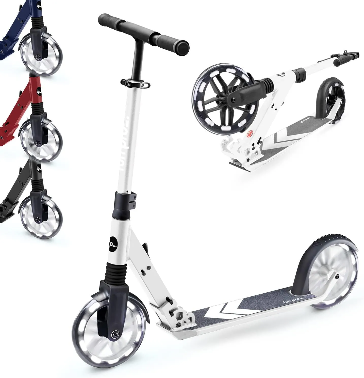 Bild von Fun Pro Premium Roller für Kinder und Erwachsene, faltbar mit optionalen LED Rädern