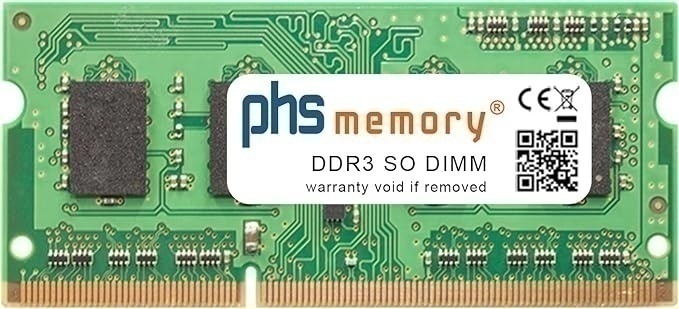 Bild von PHS-memory 4GB RAM Speicher passend für Acer Aspire E5-573-39HD DDR3 SO DIMM 1600MHz PC3L-12800S