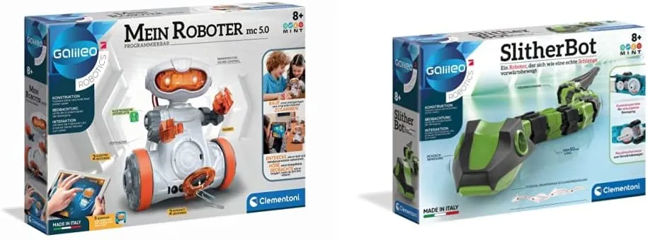 Bild von Galileo Robotics MC 5.0 und SlitherBot Robotik Set für kleine Ingenieure
