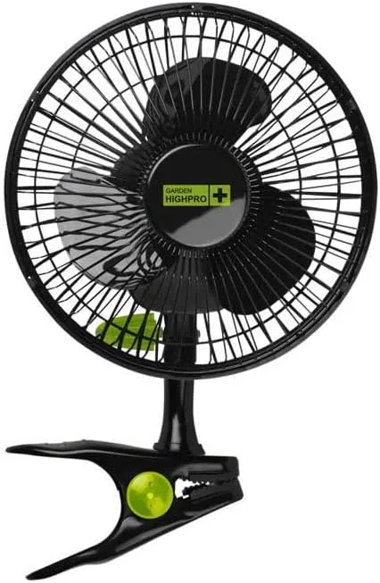 Bild von GARDEN HIGHPRO GH-V-114 Ventilator mit 15 cm Durchmesser und 5 W Leistung in Schwarz