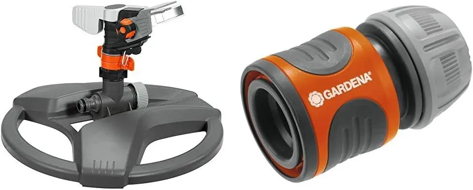 Bild von Gardena Premium Regner für Flächen bis 490 m² mit Schlauchverbinder 13 mm und 15 mm